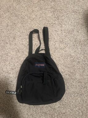 Jansport Black Mini Sling Backpack